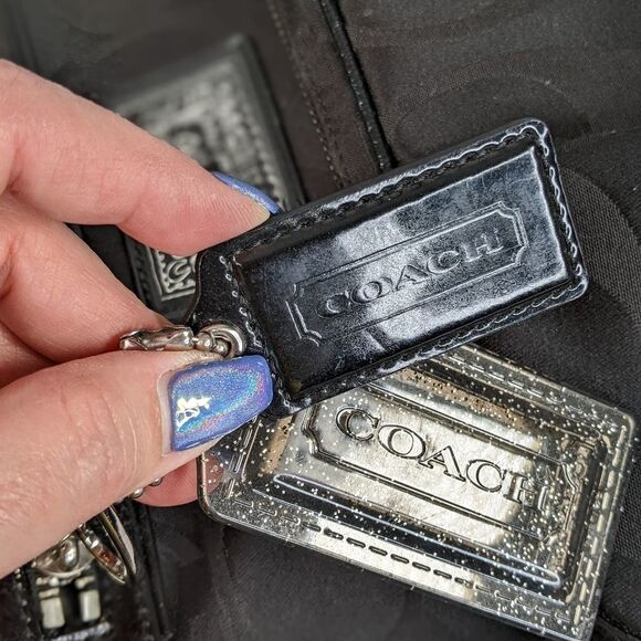 Coach Signature Daisy Poppy Backpack - Picture 5 of 13